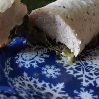 Рецепт Сосисок со шпинатом и сыром