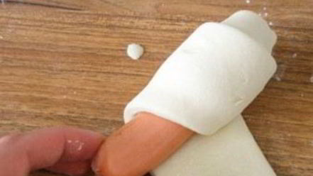 Рецепт сосисок в тесте без дрожжей