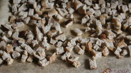 Рецепт ароматных ржаных сухариков