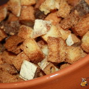 Рецепт Хрустящих и ароматные сухарики ассорти