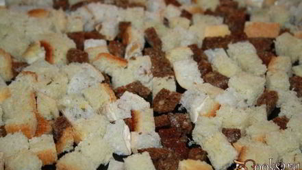 Рецепт хрустящих и ароматные сухарики ассорти