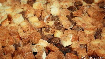 Рецепт хрустящих и ароматные сухарики ассорти