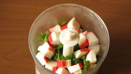 Рецепт крабовых сухариков