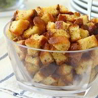 Рецепт Пикантных сухариков с базиликом