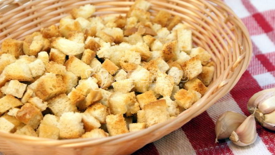 Рецепт сухариков аппетитных