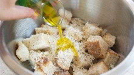 Рецепт сухариков для цезаря