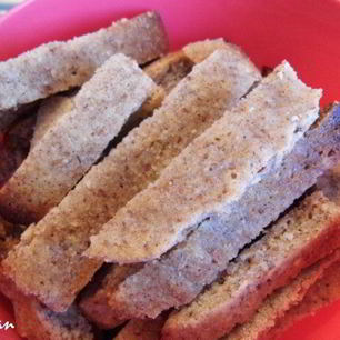 Рецепт Сухариков миндальных