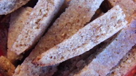 Рецепт сухариков миндальных