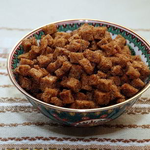 Рецепт Сухариков на сковороде