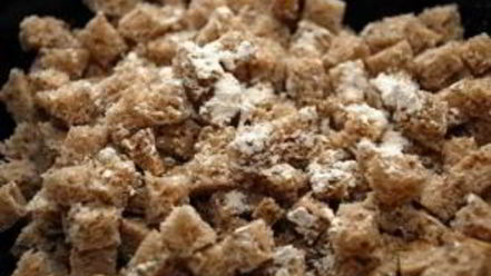 Рецепт сухариков на сковороде