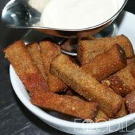 Рецепт Сухариков с чесноком