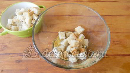 Рецепт сухариков с горчицей