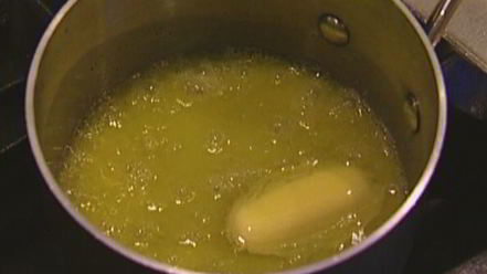 Рецепт сухариков с грибной начинкой, сыром и зеленью