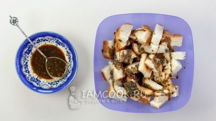 Рецепт сухариков с сыром в духовке