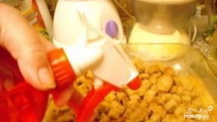 Рецепт сухариков в микроволновке