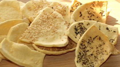 Рецепт Сырных сухариков