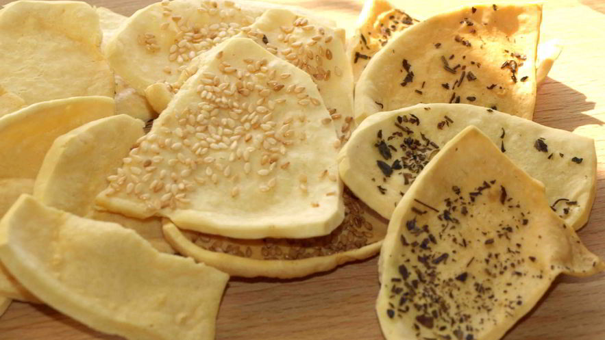 Рецепт сырных сухариков