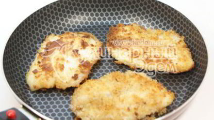 Рецепт тилапии в сухариках