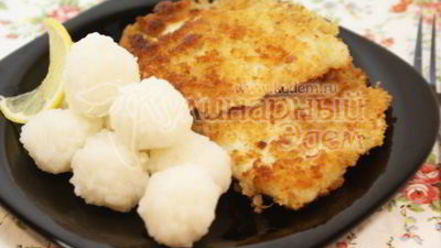 Рецепт тилапии в сухариках
