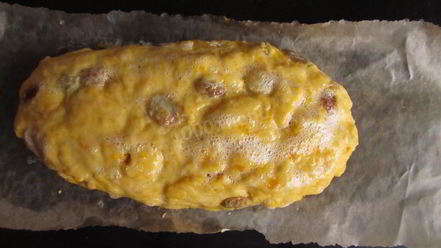 Рецепт тыквенных сухариков с изюмом