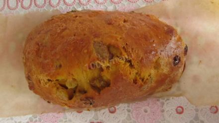 Рецепт тыквенных сухариков с изюмом