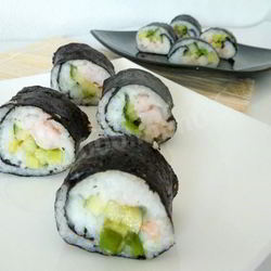 Рецепт Домашних суш с креветками