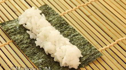 Рецепт кадзарей-суш божья коровка