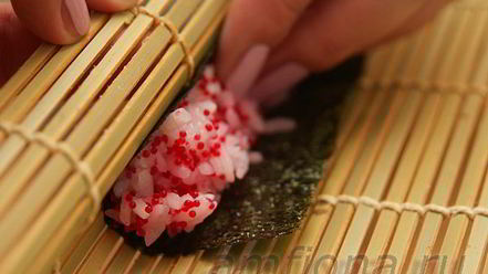 Рецепт кадзарей-суш цветок