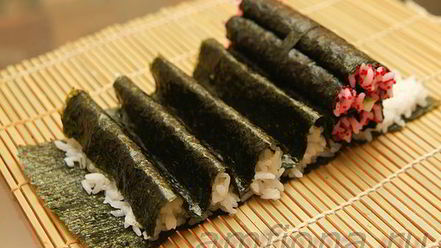 Рецепт кадзарей-суш цветок