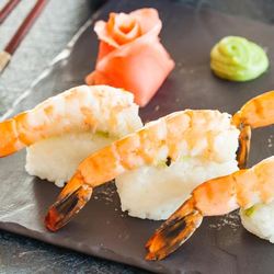 Рецепт Нигирей суши с креветками