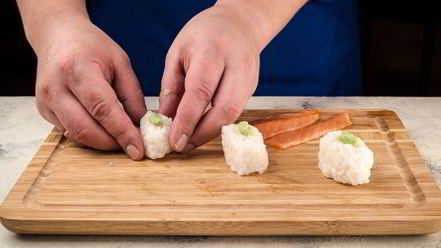 Рецепт ролла калифорния и суши нигири