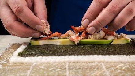 Рецепт ролла калифорния и суши нигири