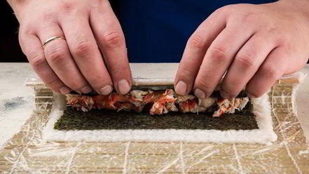 Рецепт ролла калифорния и суши нигири