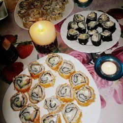 Рецепт Суш Golden Masago Maki