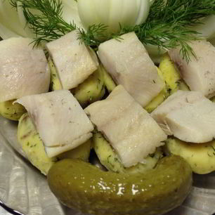 Рецепт Суш из селедки и картофеля