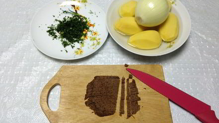 Рецепт суш из селедки и картофеля