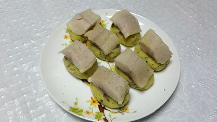 Рецепт суш из селедки и картофеля