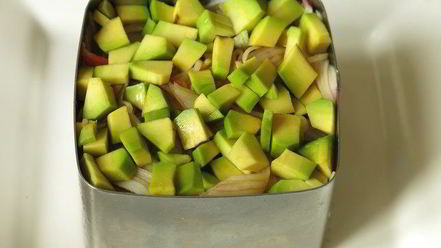 Рецепт суш мини-торт с крабовыми палочками