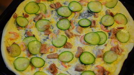 Рецепт суш-пиццы