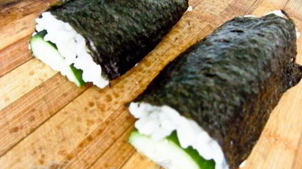 Рецепт суш-ролла мозаика