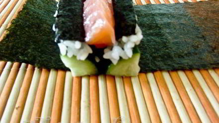Рецепт суш-ролла мозаика
