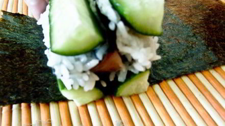 Рецепт суш-ролла мозаика