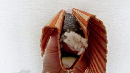 Рецепт суш-ролла огуречный цветок