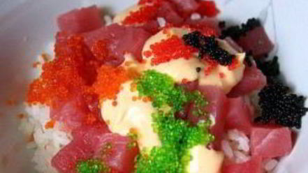 Рецепт суш с икрой летучей рыбы