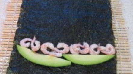 Рецепт суш с кунжутом