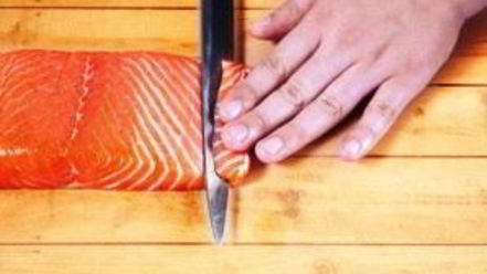 Рецепт суш с лососем