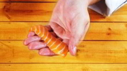 Рецепт суш с лососем