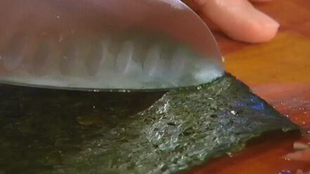 Рецепт суш с папайей и медом