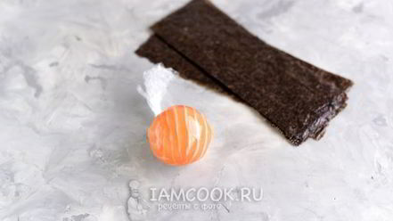 Рецепт суш темари на хэллоуин