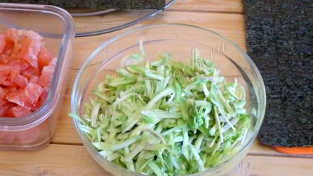 Рецепт суш торт закусочный